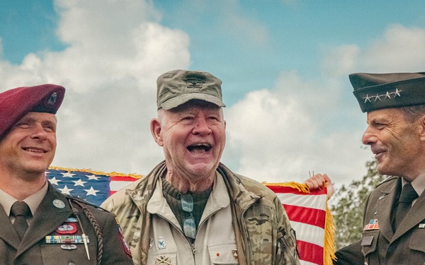 D-Day82: Reenlistment Ceremony