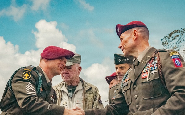 D-Day82: Reenlistment Ceremony