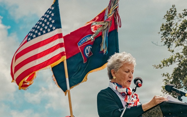 D-Day82: Gavin Statue Unveiling