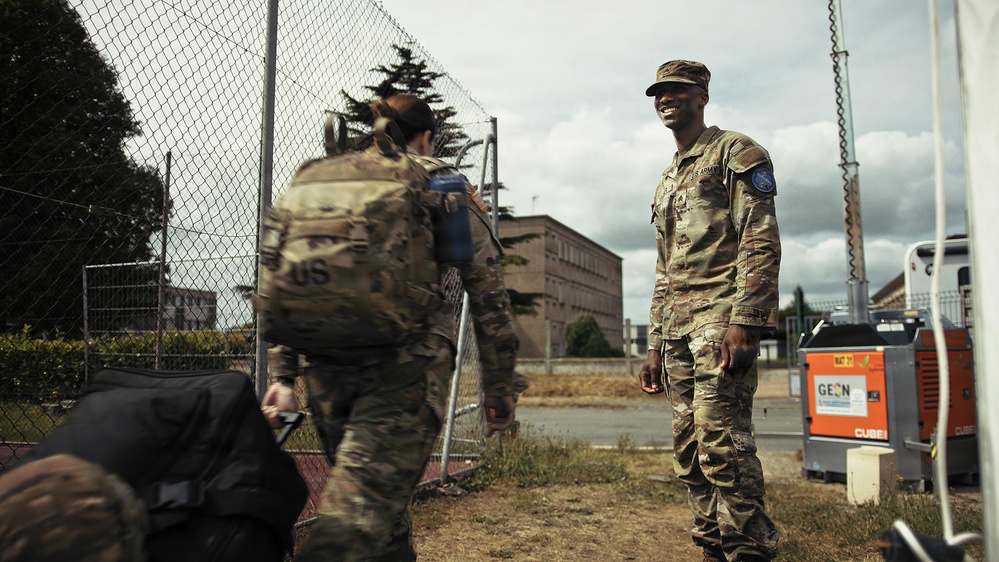 207th Military Intelligence Brigade (Theater) leads D-Day 82 Logistics Support Area