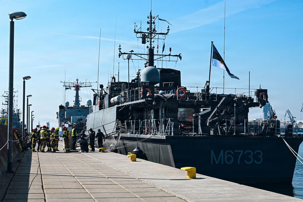SNMCMG1 Conducts Mass Casualty Exercise Aboard EML Ugandi