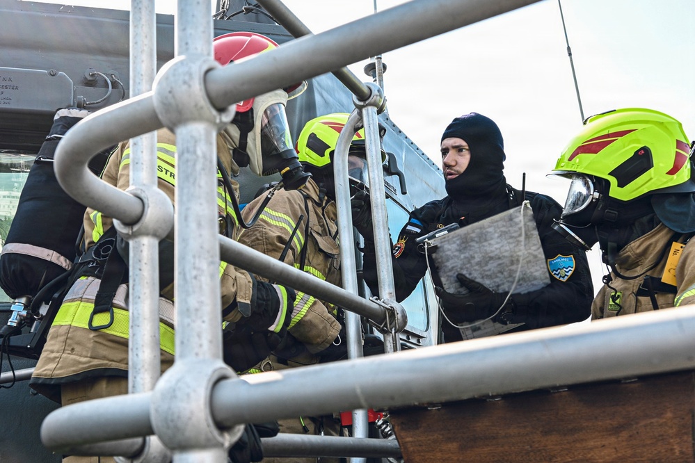 SNMCMG1 Conducts Mass Casualty Exercise Aboard EML Ugandi