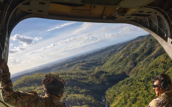 Salaknib 2026: Task Force Saber conducts CH-47 Chinook morale flight