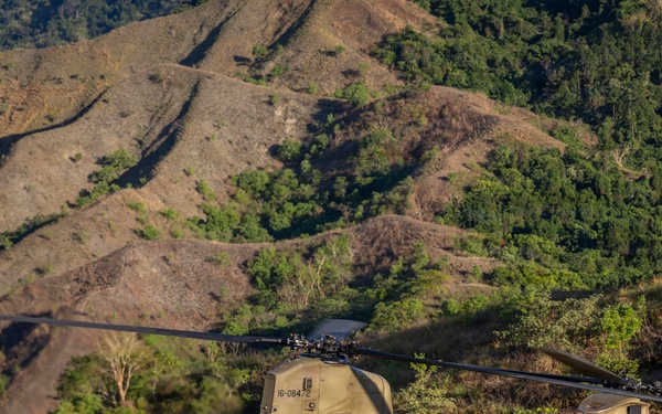Salaknib 2026: Task Force Saber conducts CH-47 Chinook morale flight
