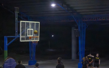 Salaknib 2026: Task Force Saber and Philippine Army play in basketball tournament