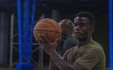 Salaknib 2026: Task Force Saber and Philippine Army play in basketball tournament