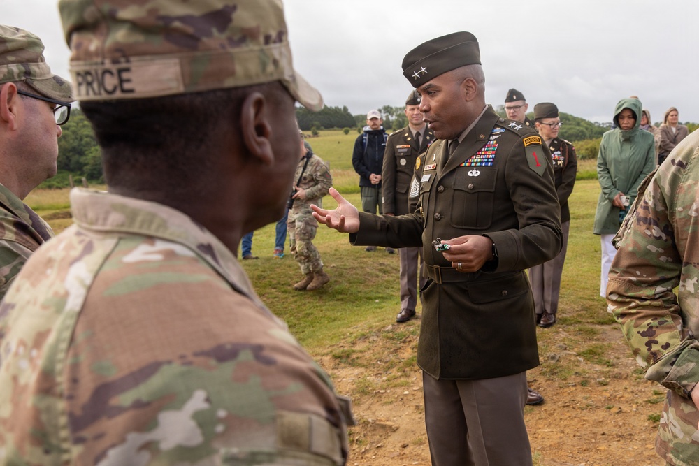 1st Infantry Division Honors D-Day Legacy at Omaha Beach