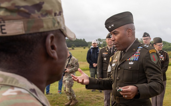 1st Infantry Division Honors D-Day Legacy at Omaha Beach