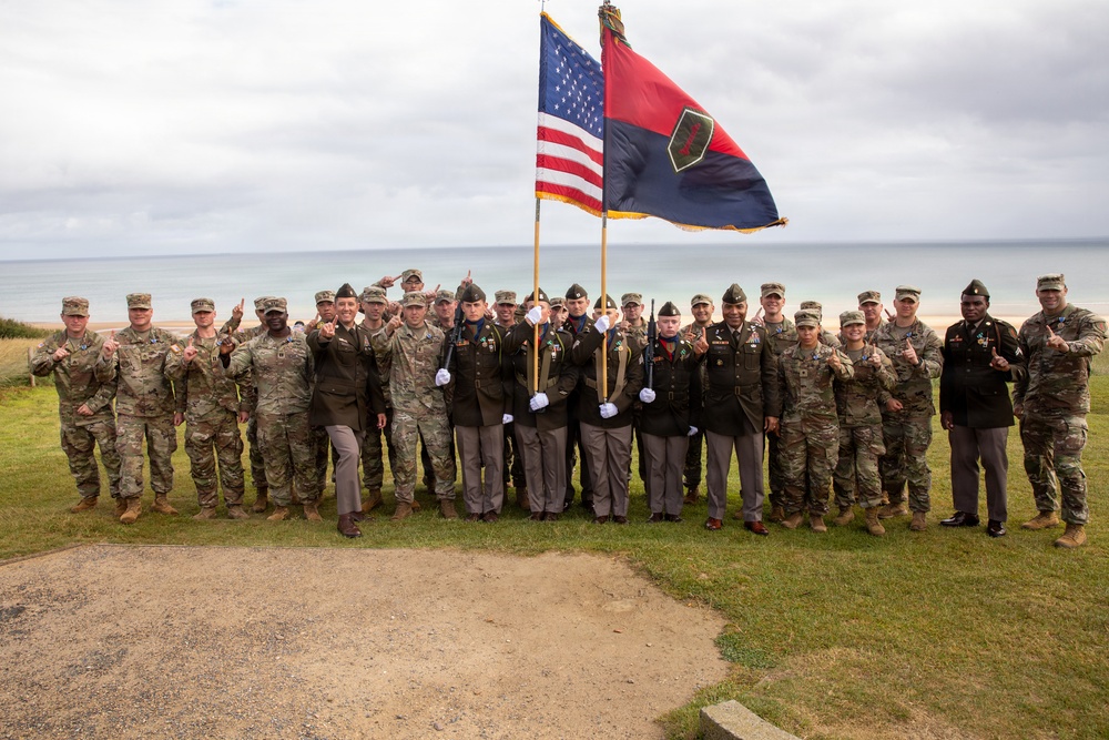 1st Infantry Division Honors D-Day Legacy at Omaha Beach