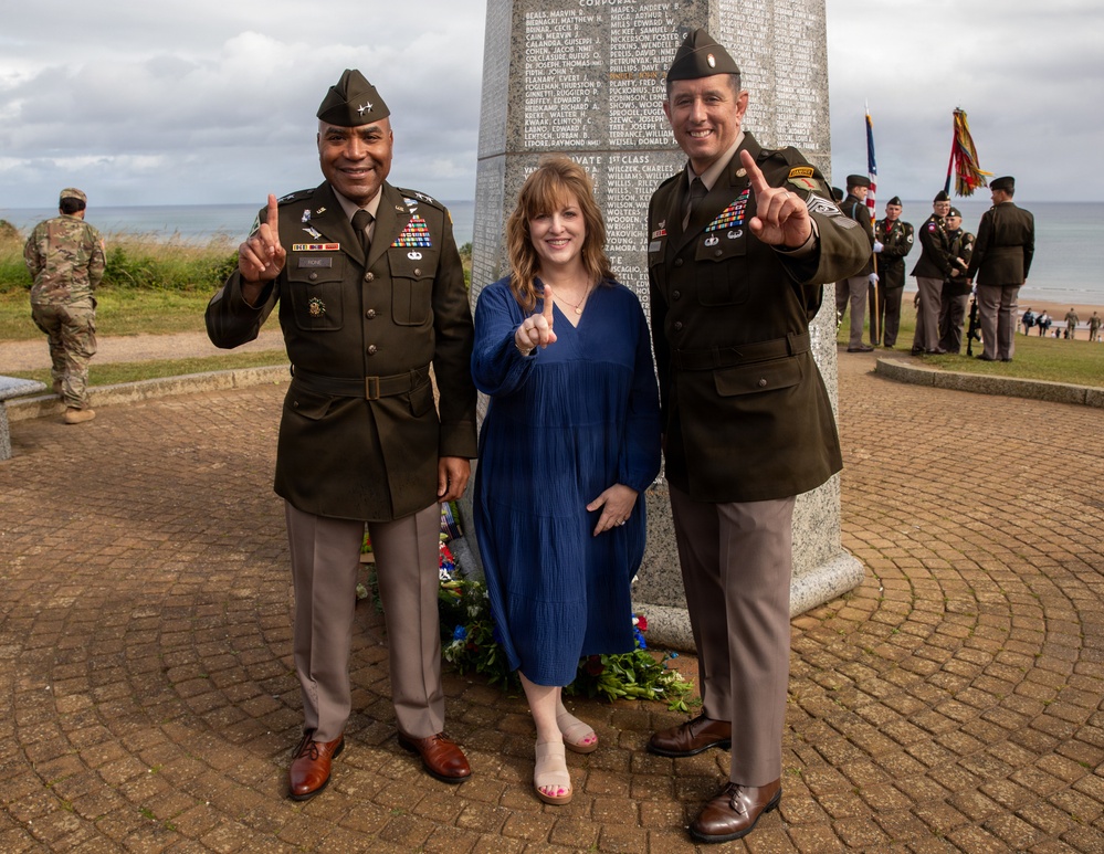 1st Infantry Division Honors D-Day Legacy at Omaha Beach