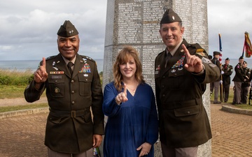 1st Infantry Division Honors D-Day Legacy at Omaha Beach