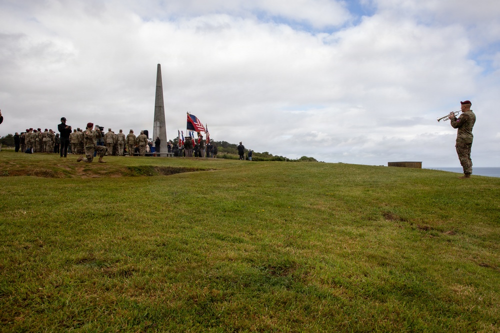 1st Infantry Division Honors D-Day Legacy at Omaha Beach