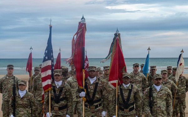 299 BEB Utah Beach Casing Ceremony