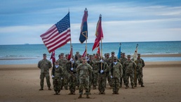 299 BEB Omaha Beach Casing Ceremony