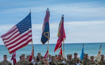 299th BEB cases colors in Normandy
