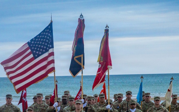 299 BEB Utah Beach Casing Ceremony