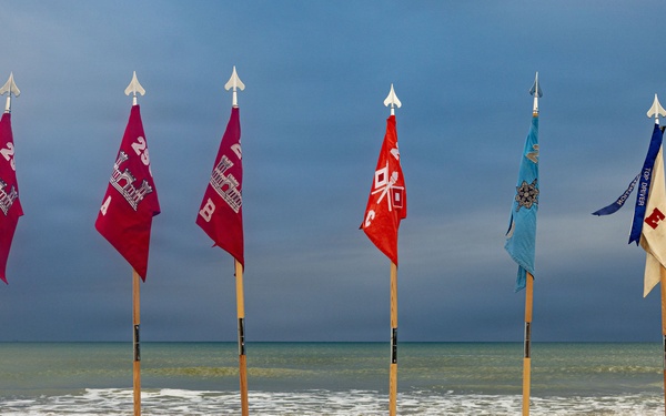 299 BEB Utah Beach Casing Ceremony