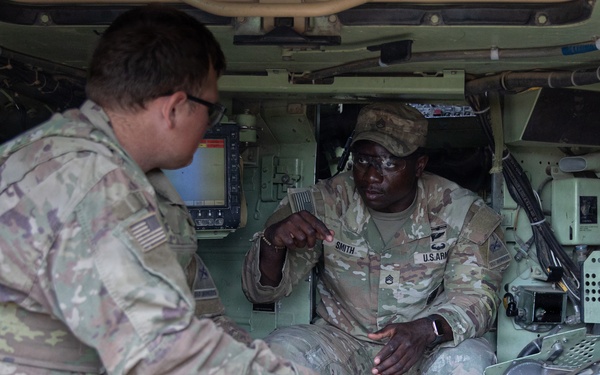 1st Armored Division performs Bradley qualification in Poland