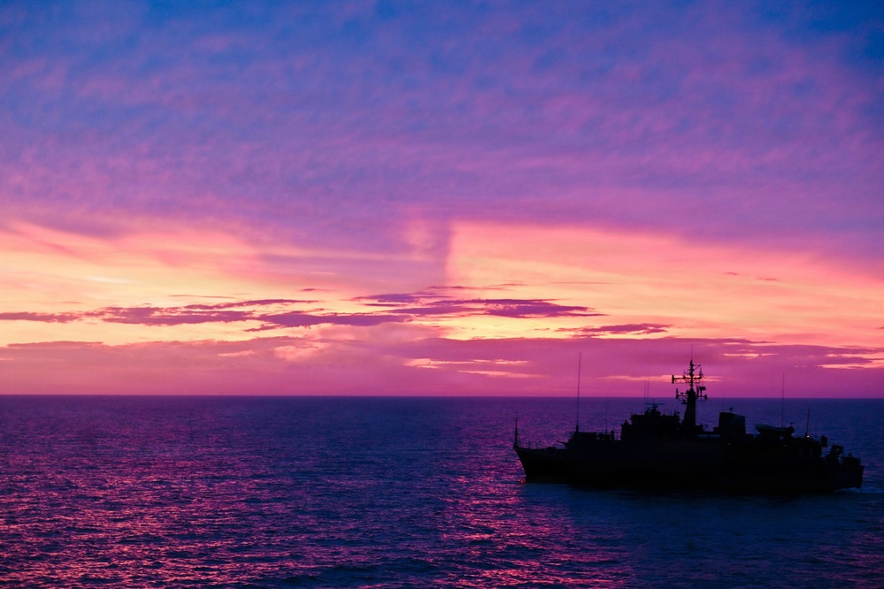 SNMCMG1 Ships Conduct Training During BALTOPS 26