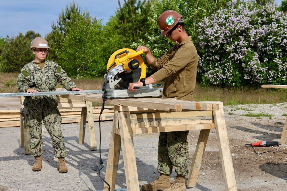 Seabees prepare for Boat Ramp Construction