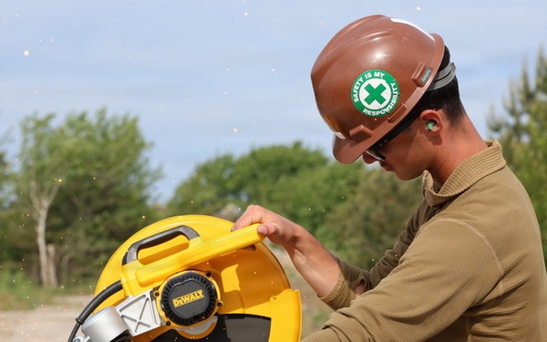 Seabees prepare for Boat Ramp Construction