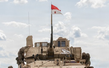 1st Armored Division performs Bradley qualification in Poland