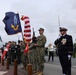 U.S. Navy Sailor Color Guard at Danish Sailor Memorial