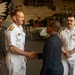 USS Nimitz Reception in Jamaica