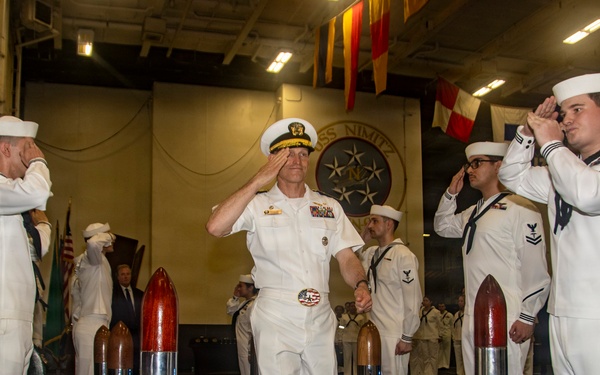 USS Nimitz Reception in Jamaica