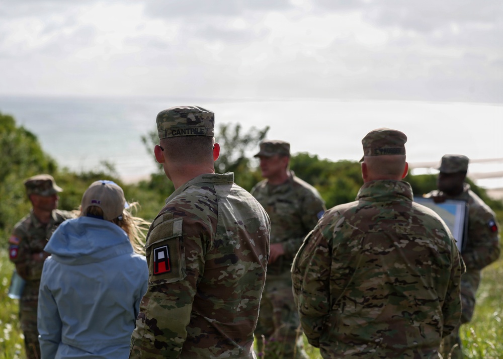 DVIDS - Images - Staff Ride Traces D‑Day History at Omaha Beach and ...