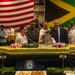 USS Nimitz Reception in Jamaica