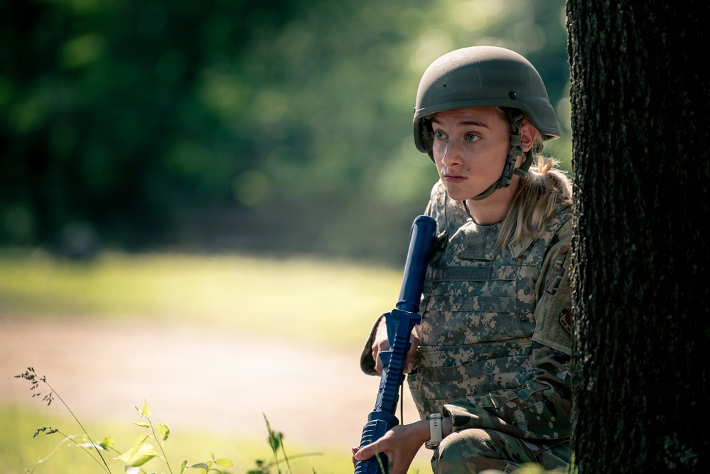 110th Security Forces CQB and urban movement training