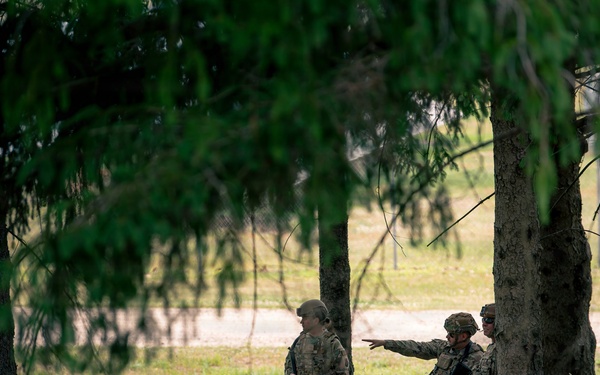 110th Security Forces CQB and urban movement training
