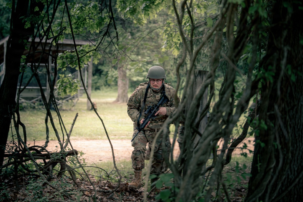110th Security Forces CQB and urban movement training