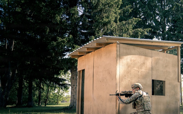 110th Security Forces CQB and urban movement training