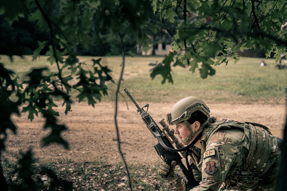 110th Security Forces CQB and urban movement training