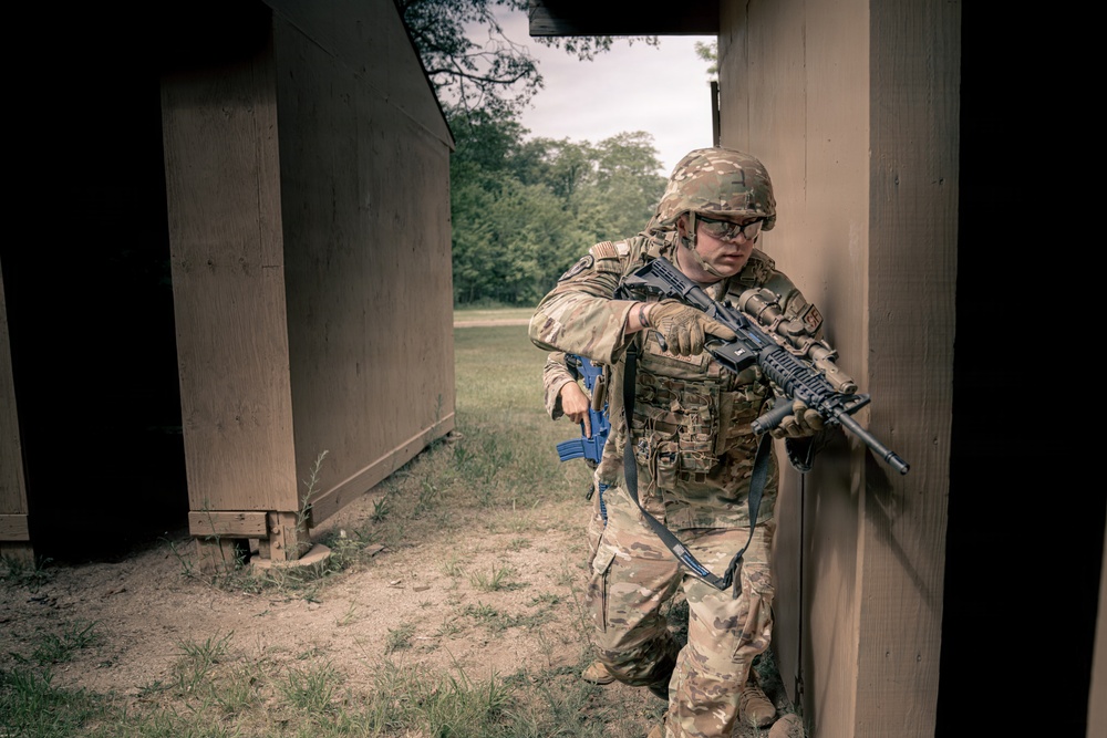 110th Security Forces CQB and urban movement training
