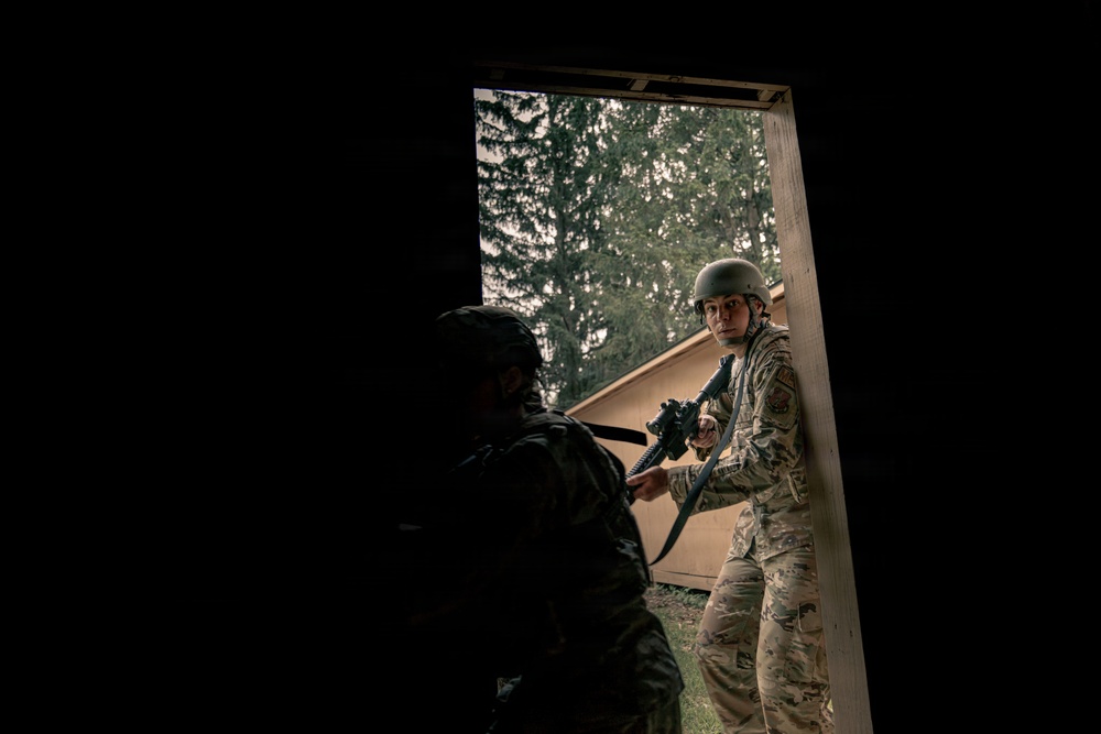 110th Security Forces CQB and urban movement training