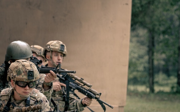 110th Security Forces CQB and urban movement training