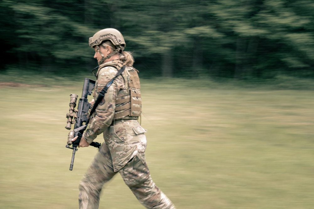 110th Security Forces CQB and urban movement training