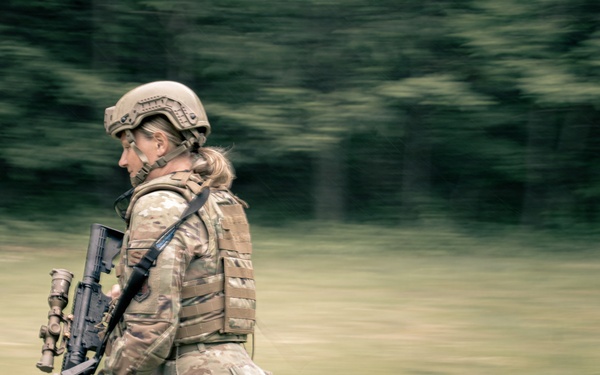 110th Security Forces CQB and urban movement training