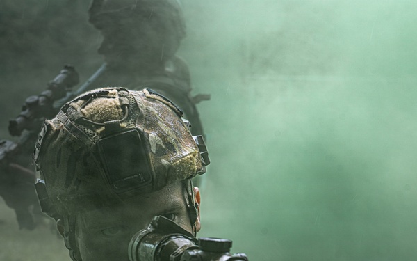 110th Security Forces CQB and urban movement training