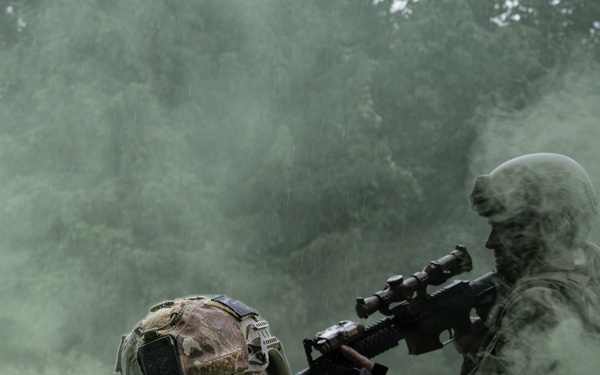 110th Security Forces CQB and urban movement training