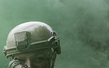 110th Security Forces CQB and urban movement training