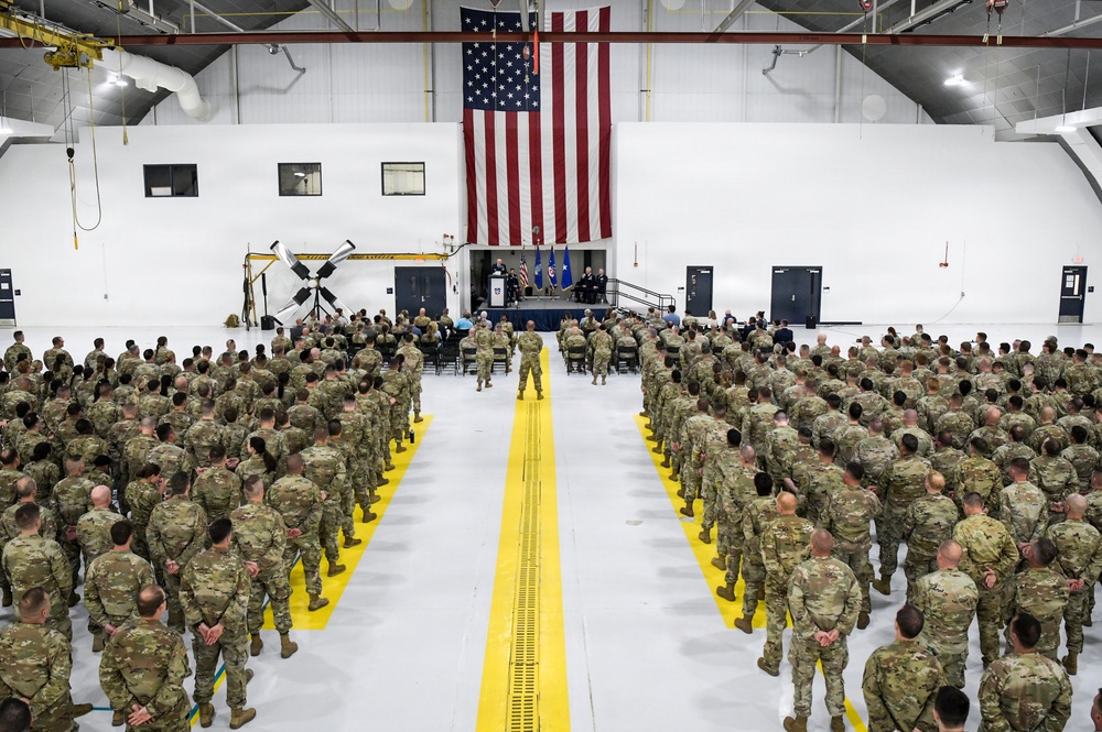 179th Cyberspace Wing Change of Command 2026