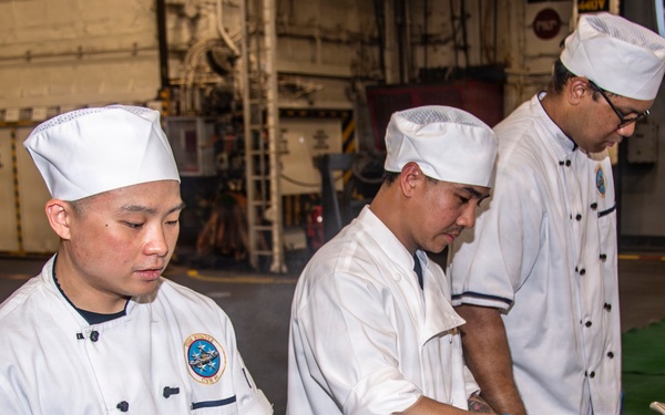 USS Nimitz Reception in Jamaica
