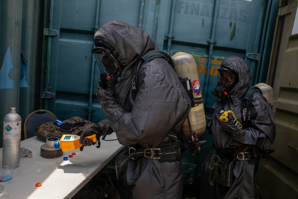 U.S. Marines conduct 20-day CBRN exercise with Panamanian partners