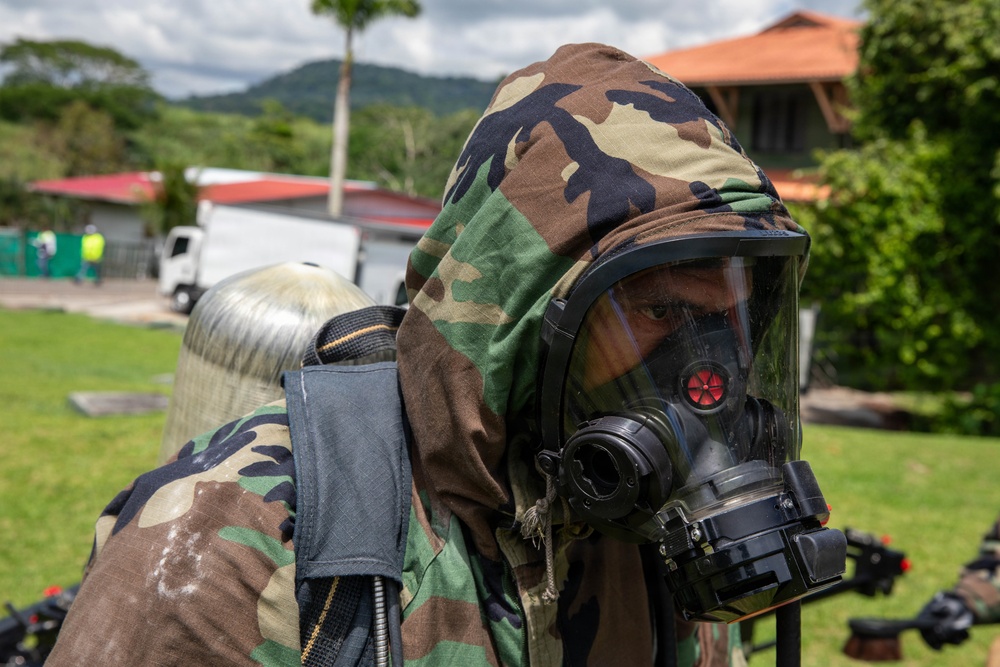 U.S. Marines conduct 20-day CBRN exercise with Panamanian partners