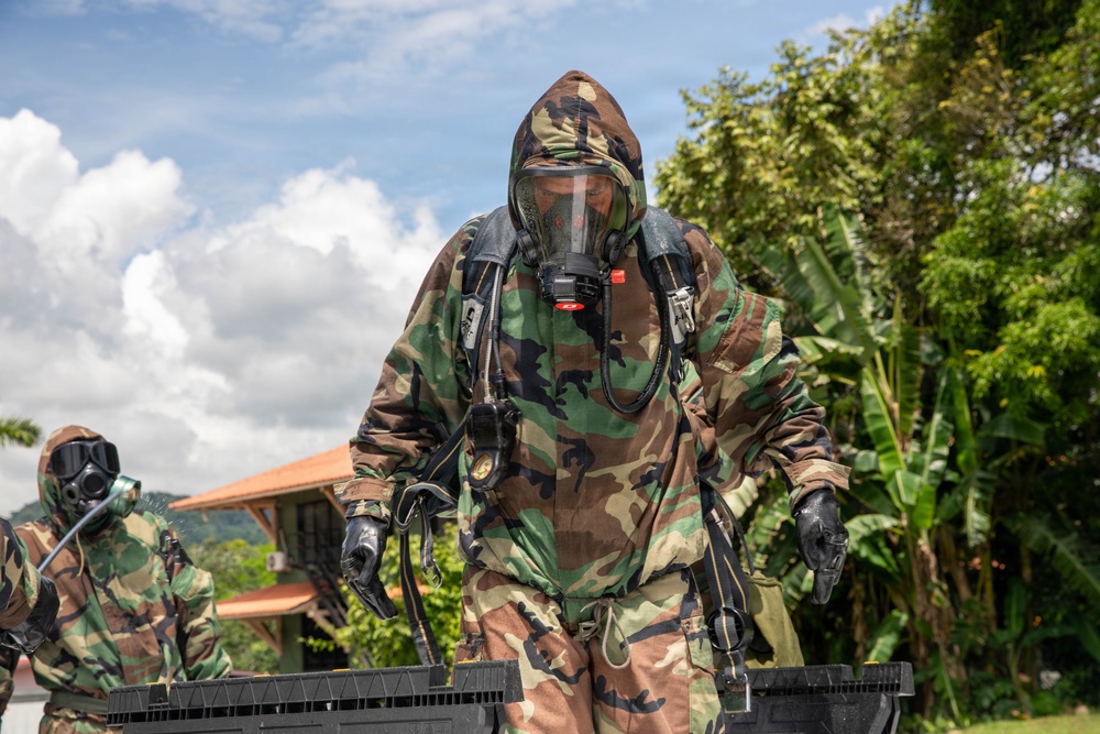 U.S. Marines conduct 20-day CBRN exercise with Panamanian partners