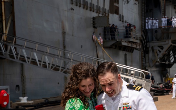USS Iwo Jima (LHD 7) returns to Naval Station Norfolk